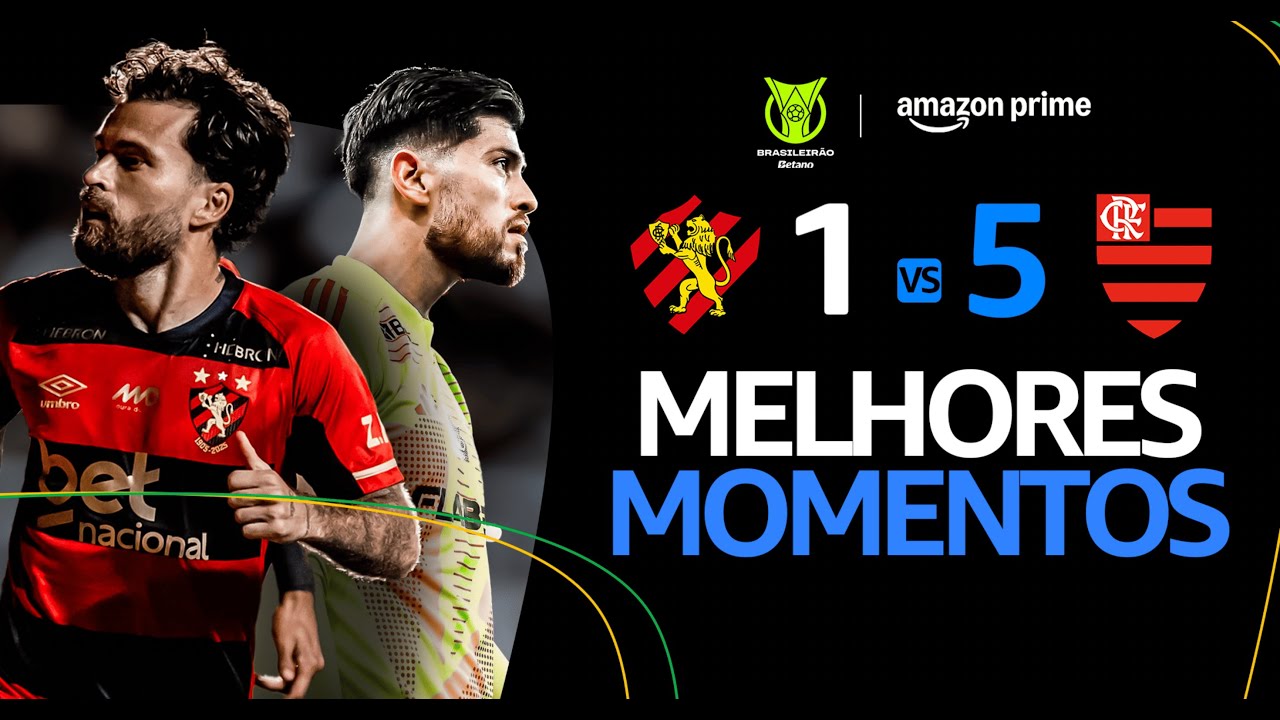 🔥 Flamengo Dominates Sport 5-1 in Campeonato Brasileiro 2025 Highlights