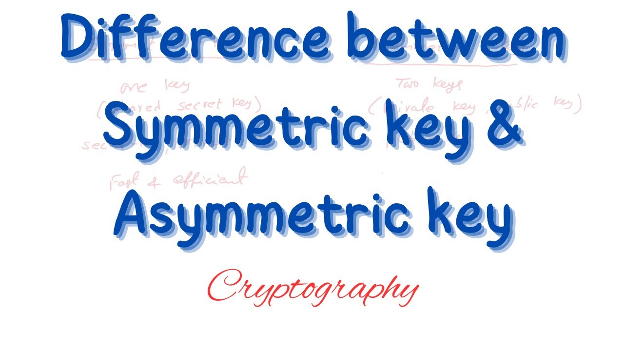 Symmetric vs. Asymmetric Cryptography: Key Differences Explained 🔐