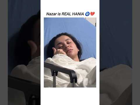 Why Nazar is so real🧿😭#haniaamir#hania#haniaamirofficial #haniavoice#nazar#shorts#ytshorts#sad#yt