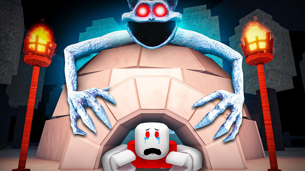 Survived 99 Nights in the Snow Biome ❄️