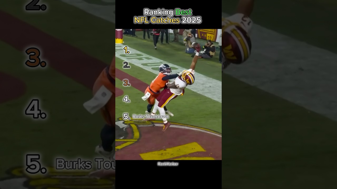 Top NFL Catches of 2025 ๐ฎ