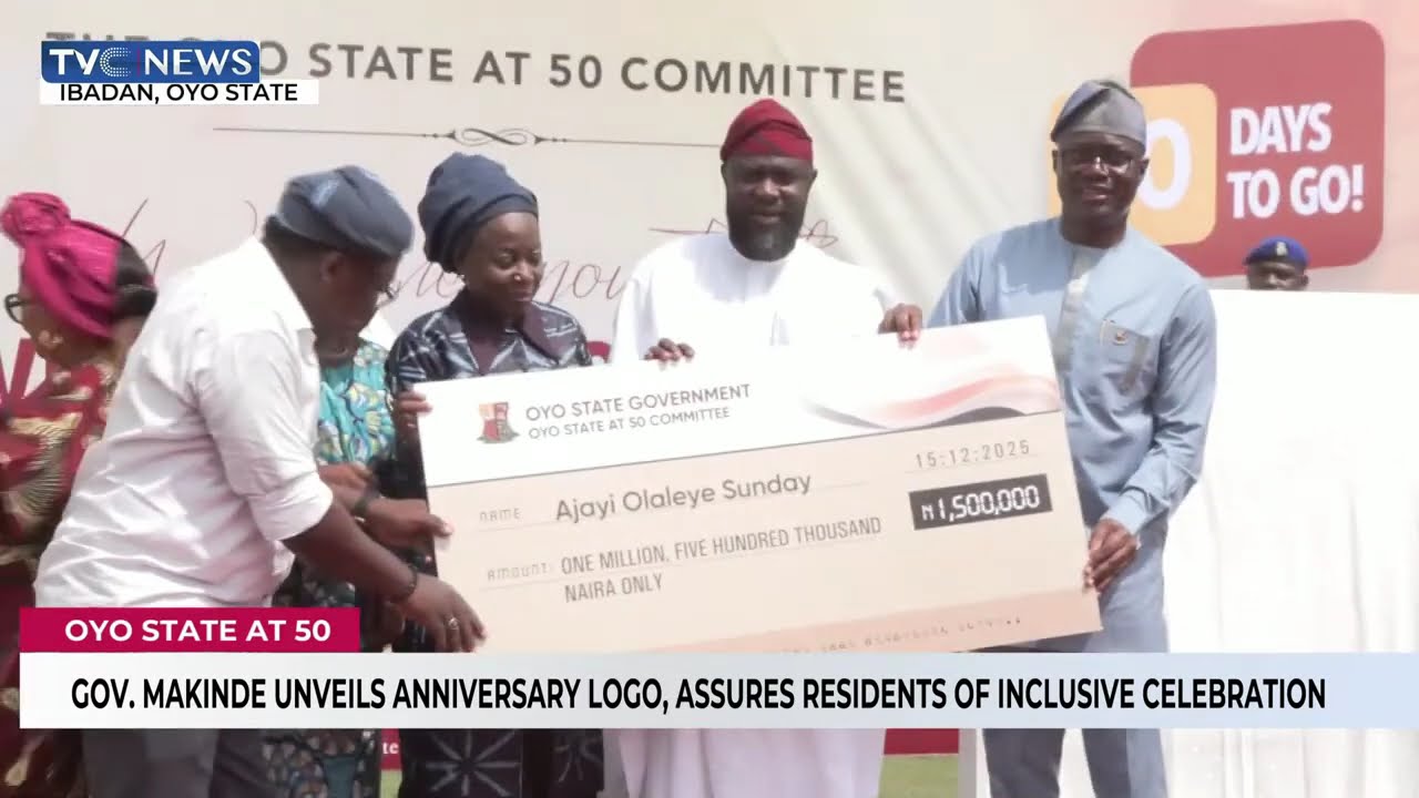 Oyo @50: Makinde Launches Logo, Kicks Off 50-Day Countdown 🎉