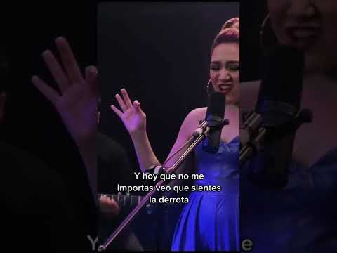 Cantando en vivo el nuevo sencillo 💜🔥🎶 #cuandomeimportabas #livesession