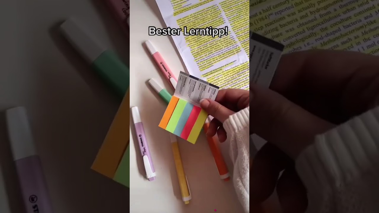 Ultimative Lerntipps: Effektives Markieren für Schule & Studium 📚