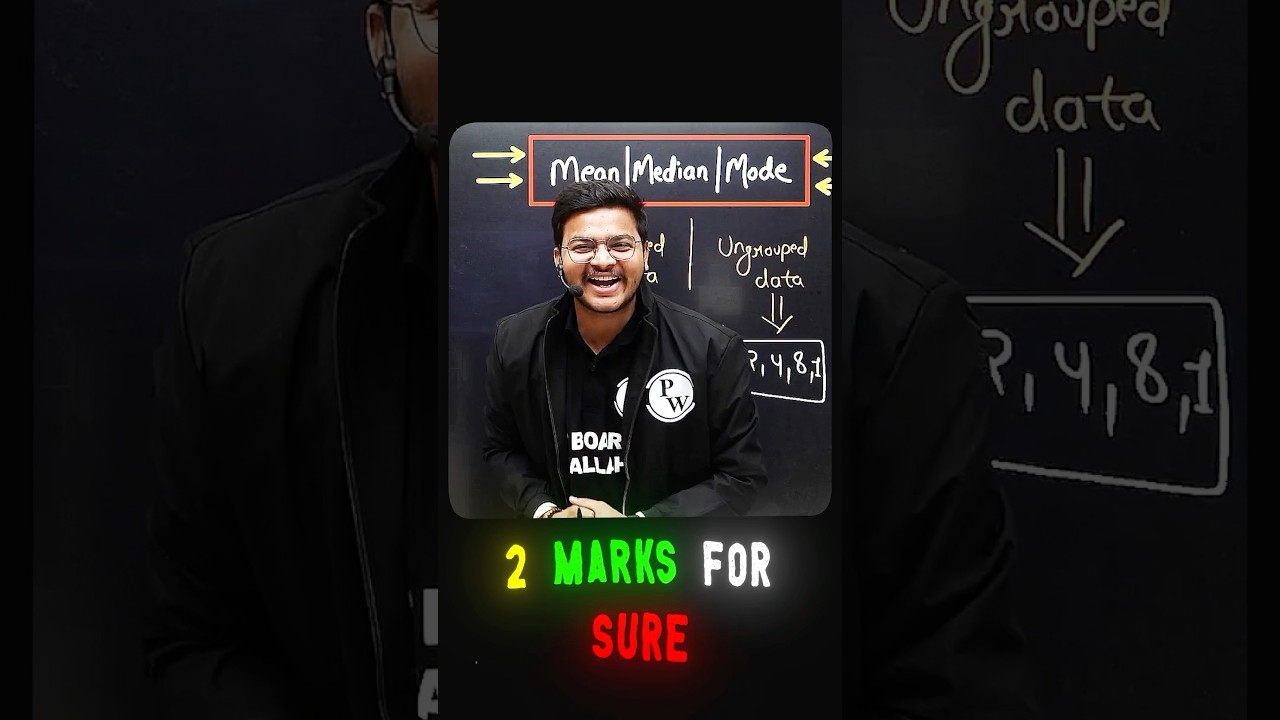 Learn Mean, Median & Mode in 1 Minute! 📊