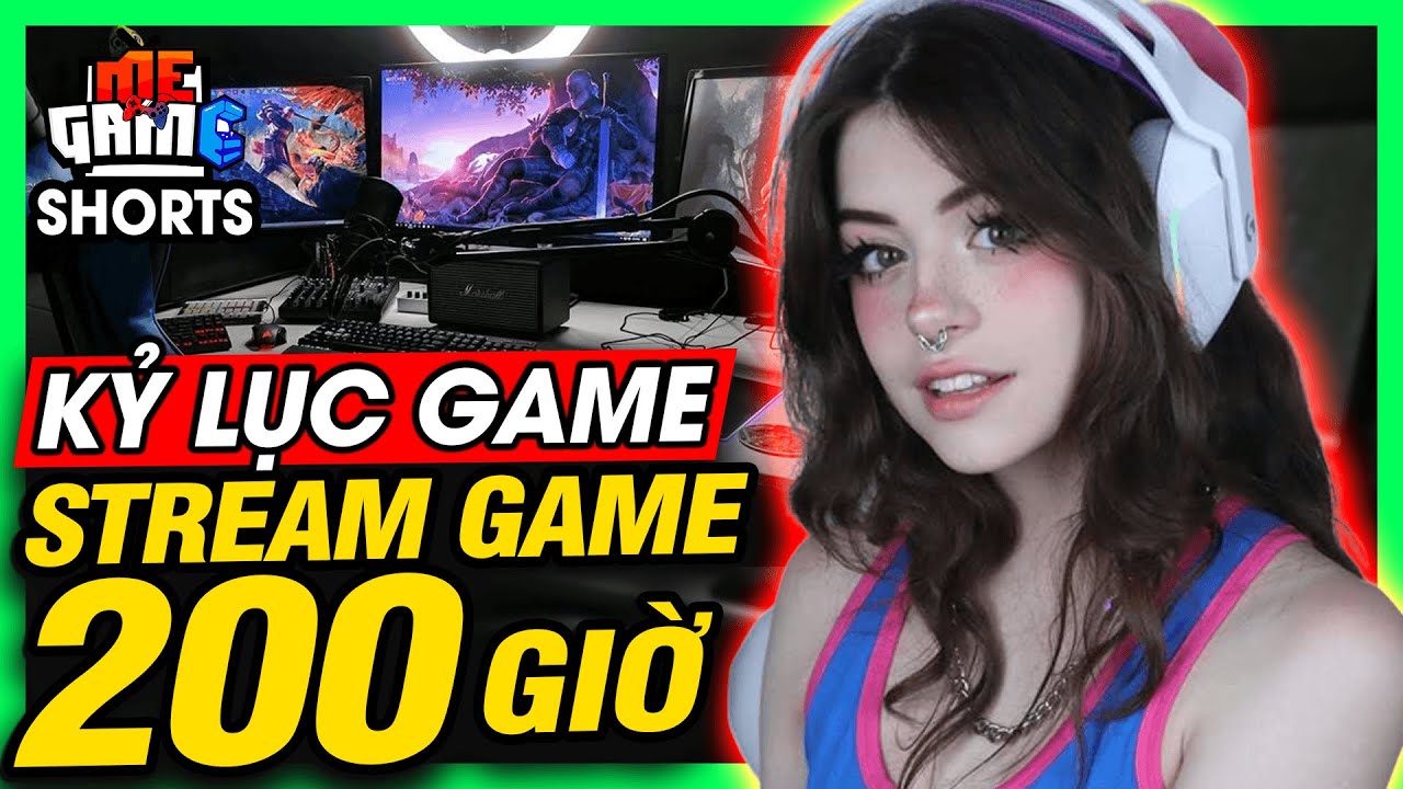 Streamer Phá Kỷ Lục Chơi Game 200 Giờ Liên Tiếp Không Ngủ 🎮