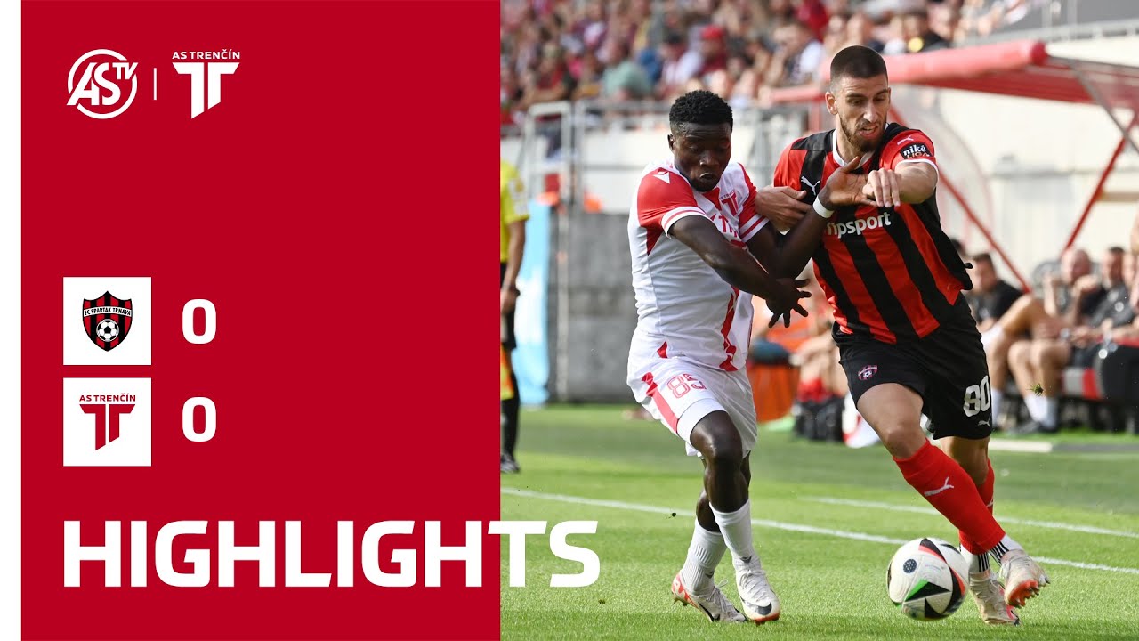 NIKÉ LIGA | Exciting Highlights: FC Spartak Trnava vs AS Trenčín 0:0 ⚽