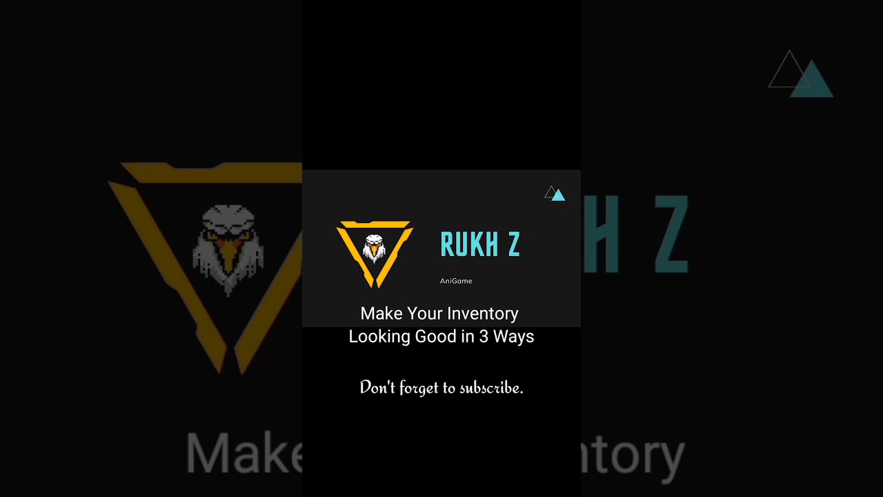 Anigame: Improve Your Inventory Layout ✨