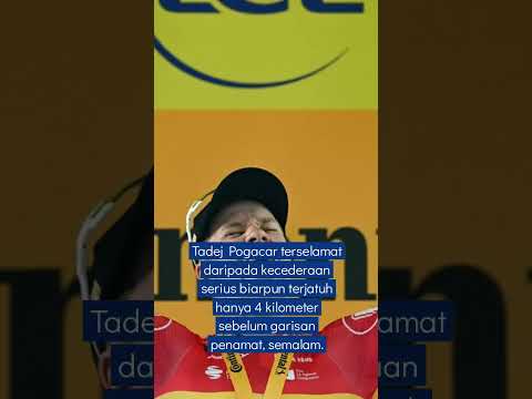 Pogacar terbabit nahas bayangi kemenangan Abrahamsen