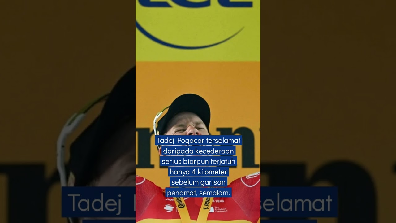 Tunggang Pogacar Terlibat Kemalangan, Bayangi Kemenangan Abrahamsen π΄ββοΈ