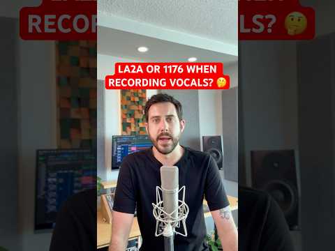 LA2A or 1176 When Recording Vocals? #studio #homestudio #compressor #recording #recordingstudio