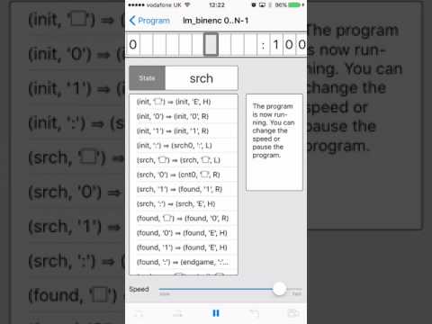 Turing Machine - binary encoder