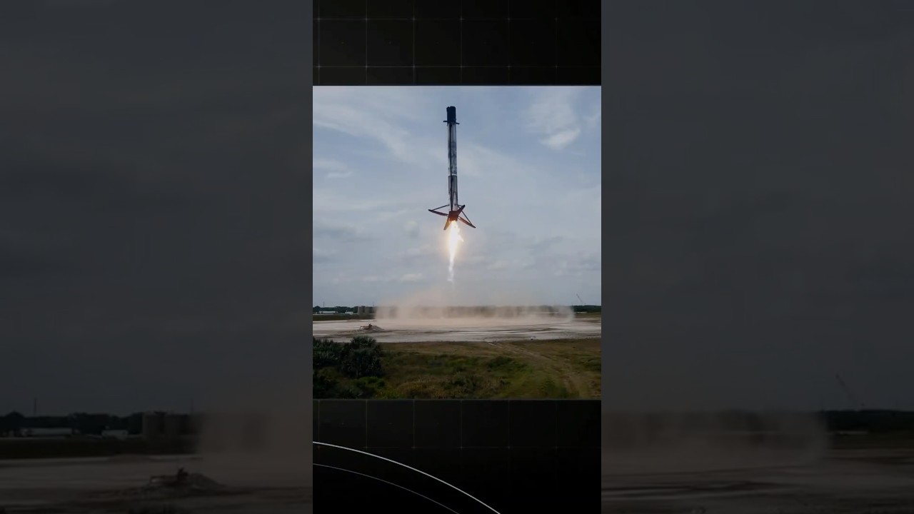 π SpaceX Falcon 9 Successfully Lands After NROL-69 Launch from Cape Canaveral