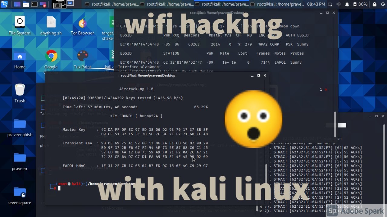 WiFi Hacking with Aircrack-ng on Kali Linux 🔓