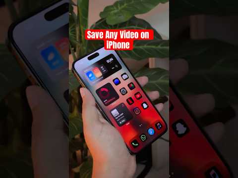 Save any video on iPhone/iPad from anywhere