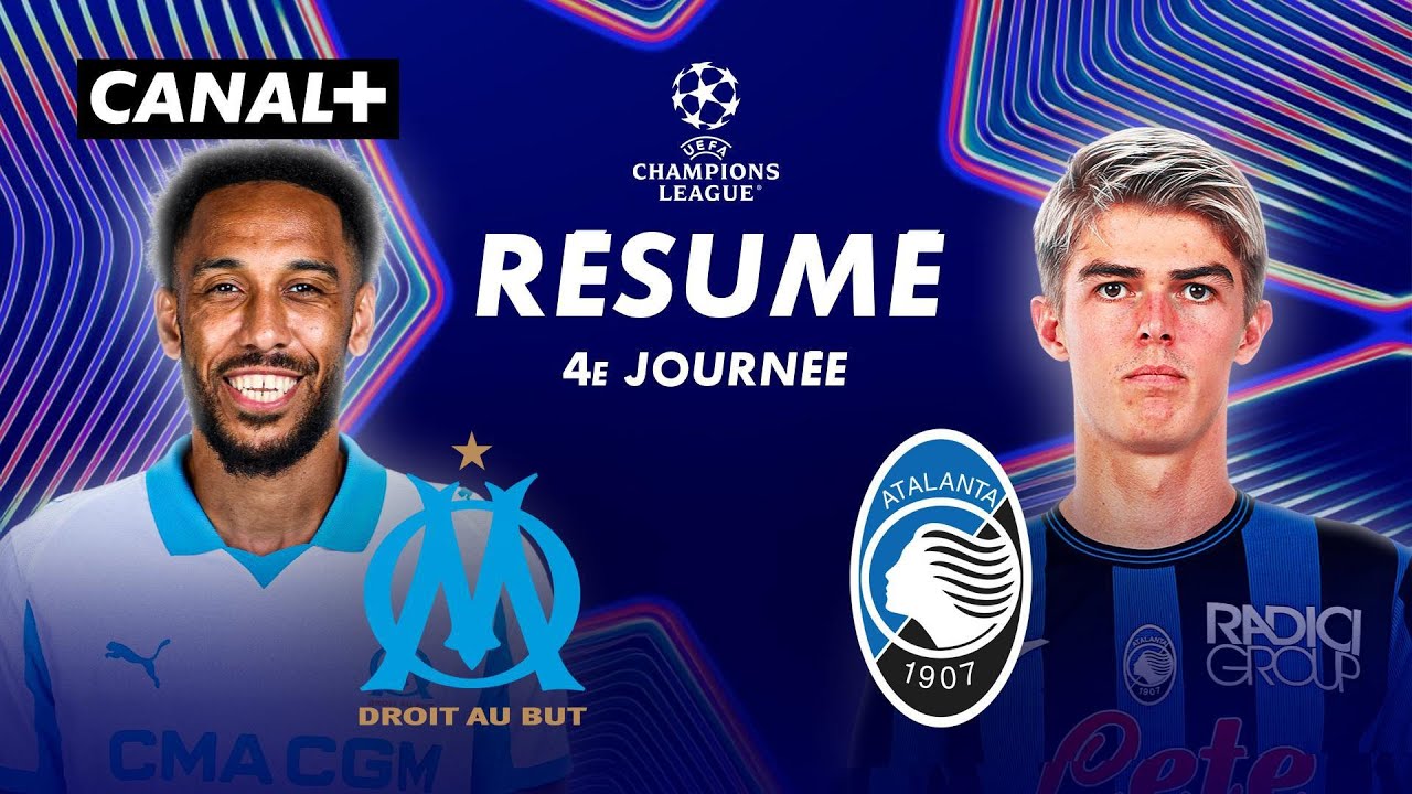 Résumé du match OM / Atalanta - Ligue des champions 2025/26 (J4)