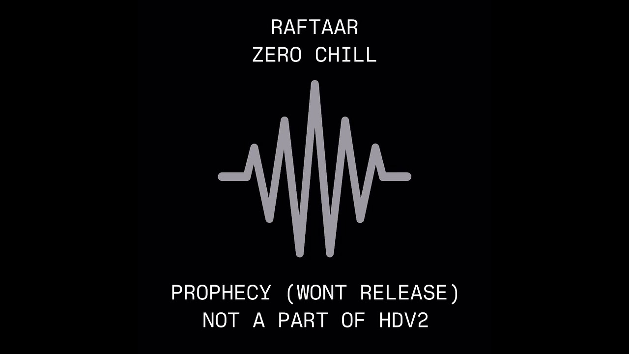 Raftaar's 'Prophecy' Won't Be Released 🚫