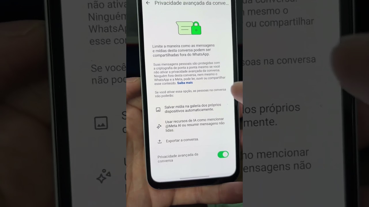 Ative a Privacidade Avançada no WhatsApp 📱