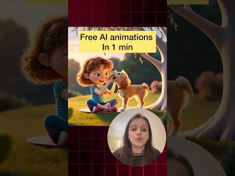 Create free 3D cartoon animation videos using ChatGPT & free AI tools | Ritika AI #ai #viralshorts