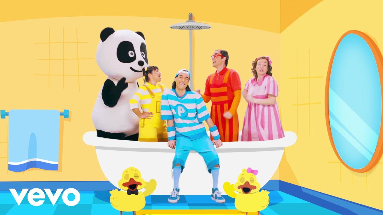 Panda e Os Caricas - Divertido Vídeo de Tomar Banho 🛁