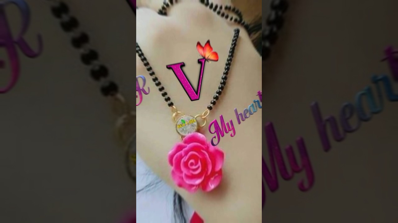 V Letter Name Status & 'Dil Mera Dekho' Song 🎶
