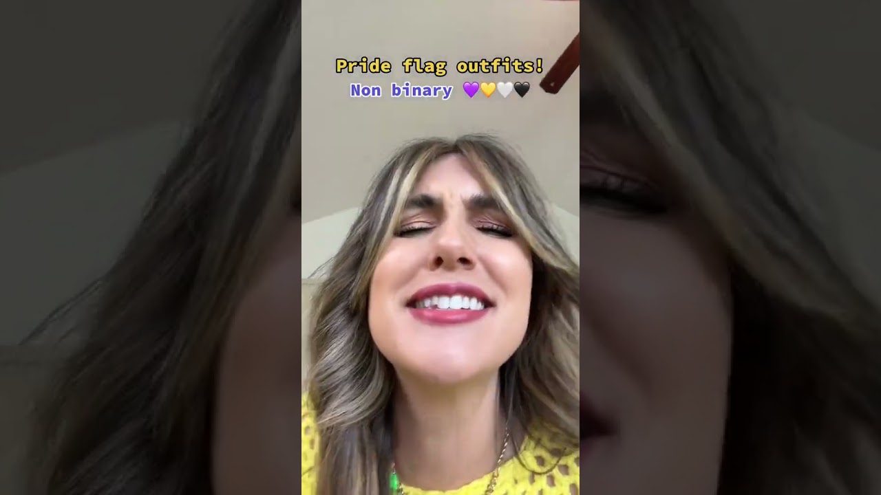 Celebrate Pride with Vibrant Non-Binary Flag Outfit π | Fashion Inspiration