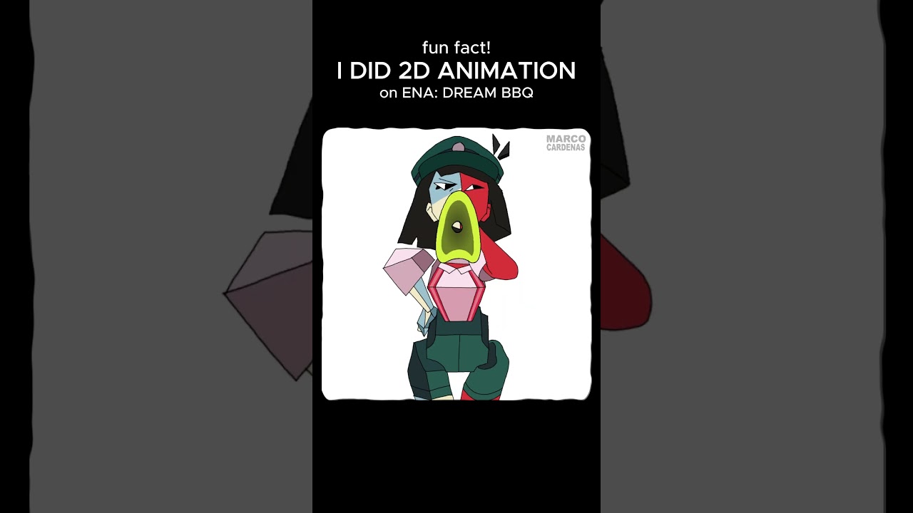 2D Animation for ENA Dream BBQ! 🎥