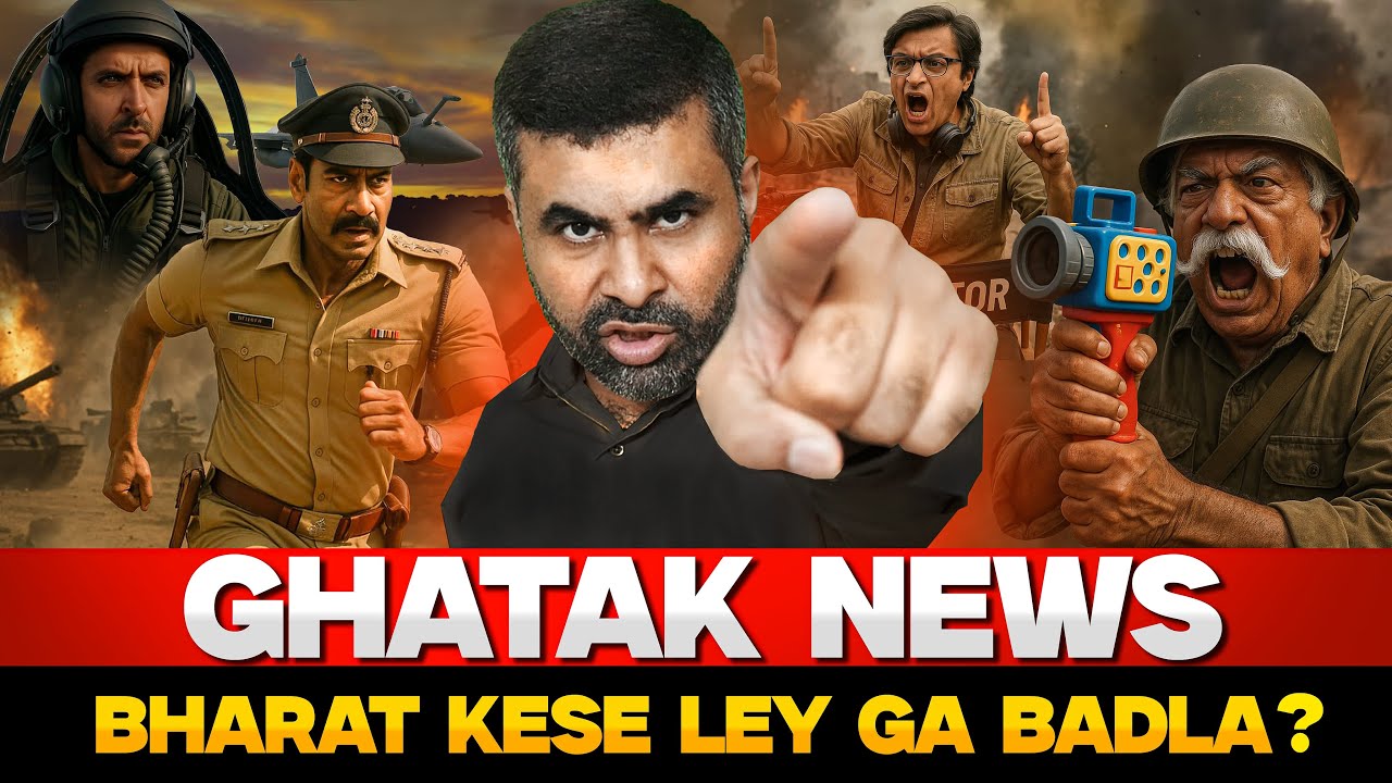 Ghatak News: Bharat Ka Badla 🇮🇳 - Satirical Take on Current Events