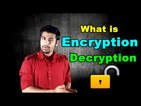 What is Encryption and Decryption ? | Concept Explained (in Hindi)