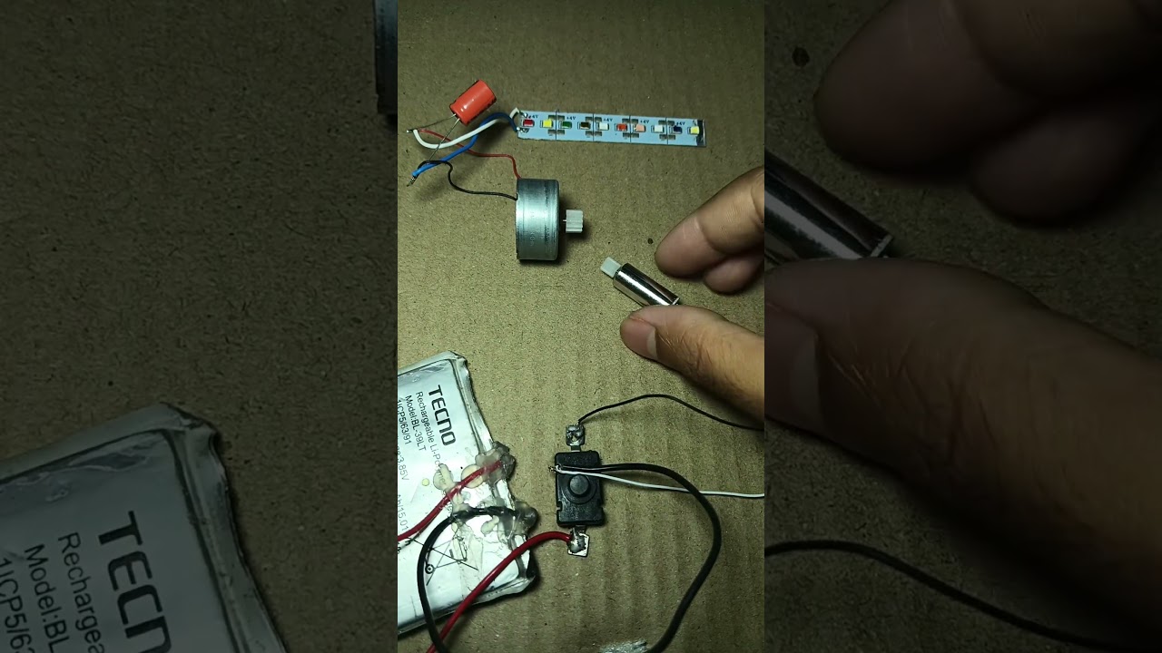 Innovative Way to Generate Electricity Using a Mini Drone Motor ⚡