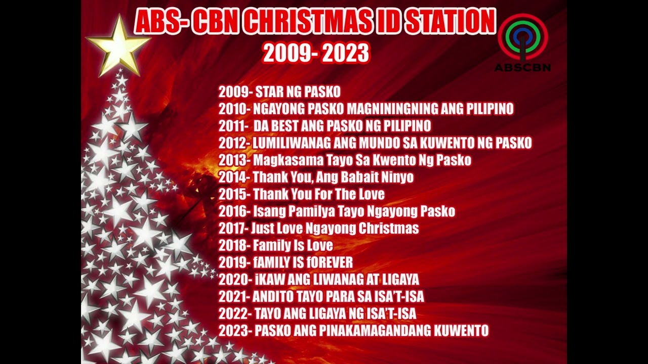 ABS-CBN Christmas Station ID 2009-2023 π