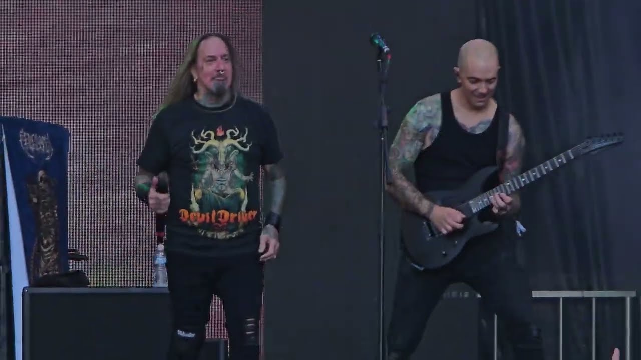 Devildriver Live: Clouds Over California at Aftershock 2025