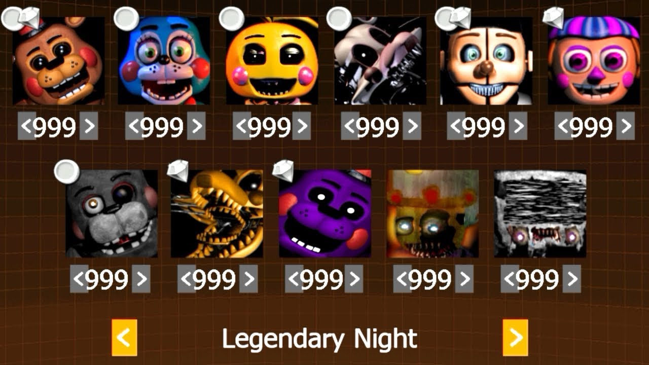 FNaF Ultimate Edition 3: Legendary Night 999 Mode! 🌙