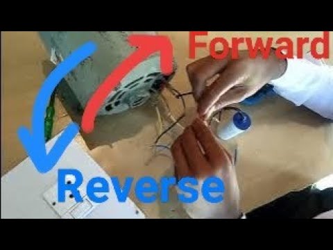 Single Phase Motor Reversal & Forward/Reverse Connection 🔧