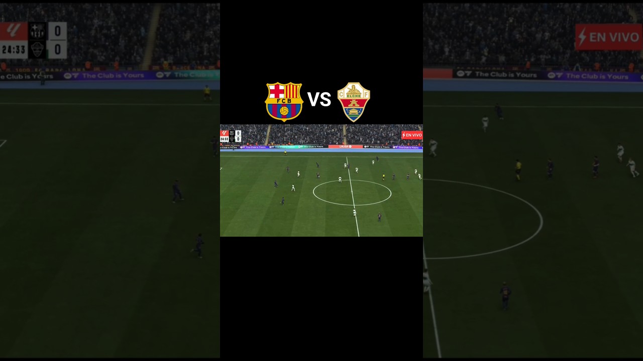 🔥 Barcelona vs Elche EN VIVO | Sigue en Directo la Emoción de LaLiga 2025 ⚽