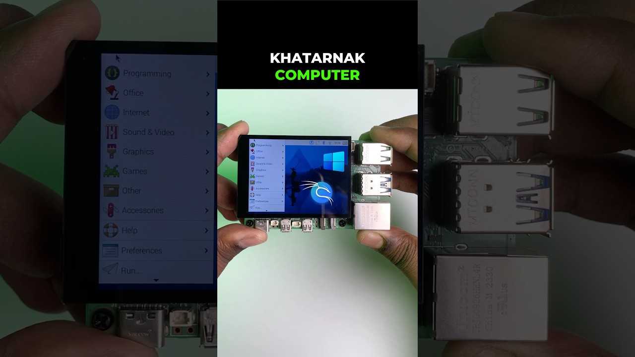 Tiny Handheld Computer with Raspberry Pi 5 ⚙️