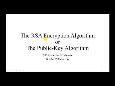 The RSA Encryption / Decryption solved problems