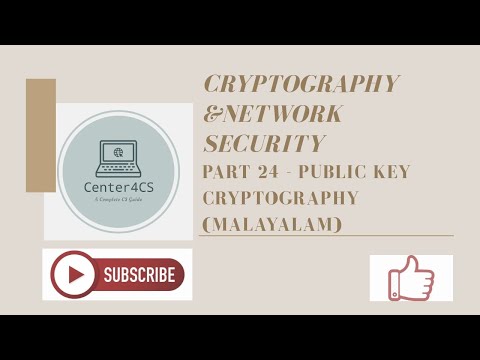 Part 24 - Public Key Cryptography
