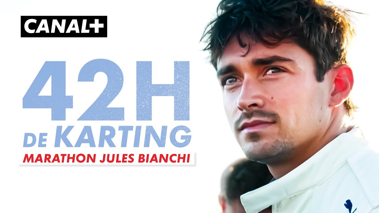 Marathon de Karting en hommage à Jules Bianchi avec Charles Leclerc ❤️