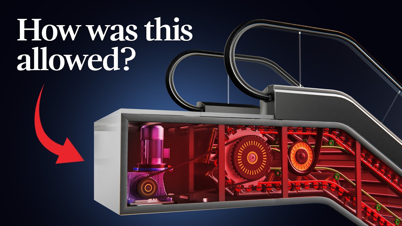 Europe's Most Dangerous Escalator 🚨