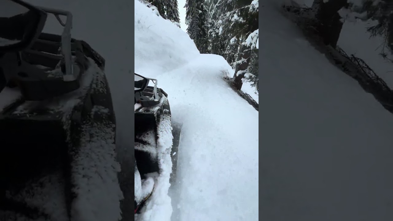 Val di Rabbi con Can-Am Outlander 1000R sulla neve ❄️