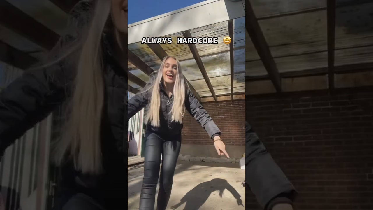 ALWAYS HARDCORE! 🤩 #shorts #viral #trending #reels #girls #fitness #hu2dz #festival #hardstyle