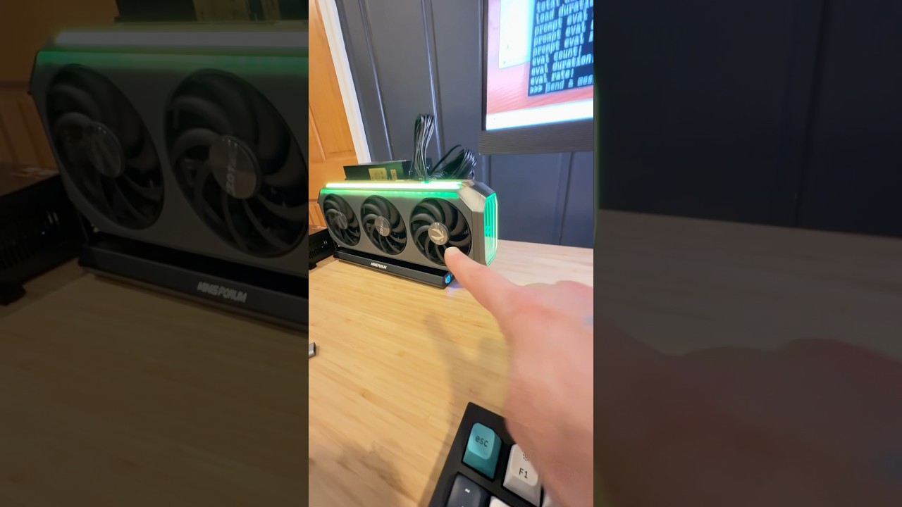 NVIDIA RTX 5080 & Ollama Performance Test