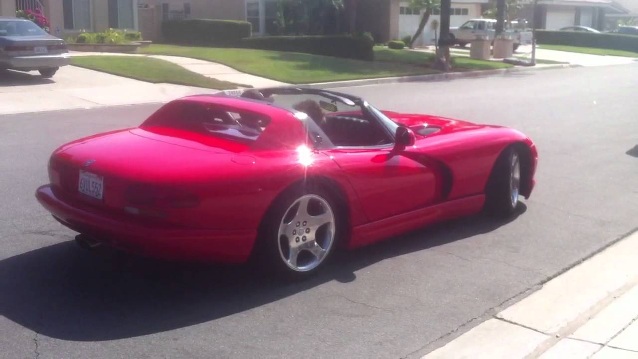 1999 Dodge Viper RT/10 Rev & Drive Sound 🎵
