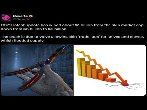 Counter-Strike Market Cap Loses $1B Overnight 💸