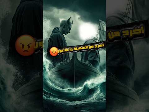 ماذا فعل نوح عندما رأى إبليس في السفينه 😮😮#نوح #ابليس #tadabur #تدبر #shorts #قصص_الانبياء