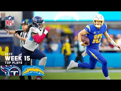 Los Angeles Chargers Top Plays vs. Tennessee Titans | 2022 Regular Season Week 15
