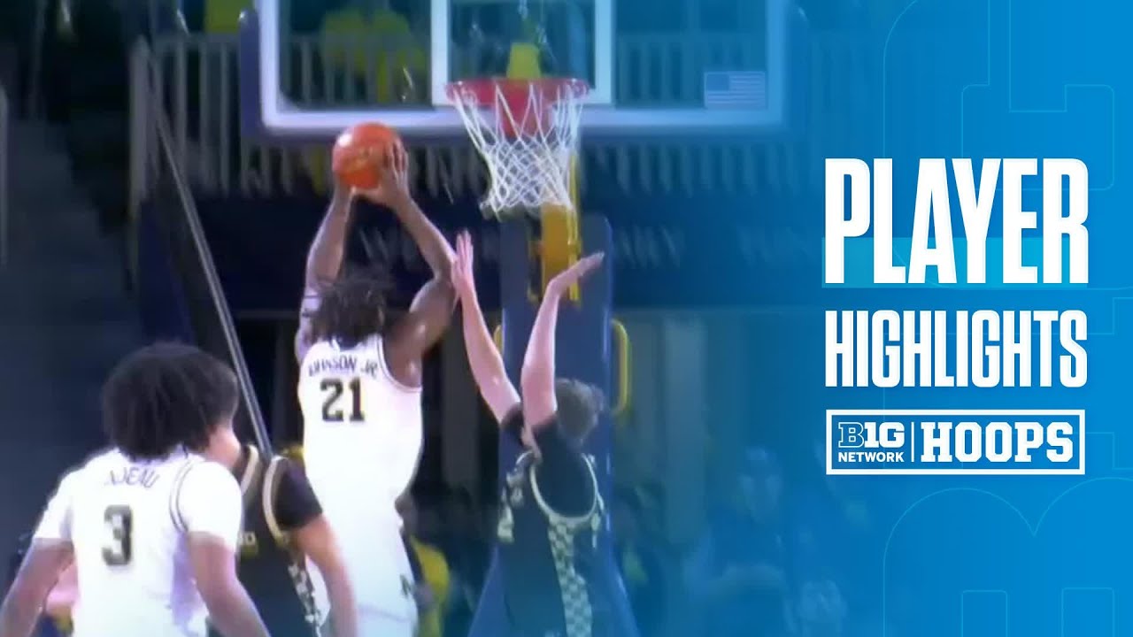 Morez Johnson Highlights vs. Oakland | Michigan Basketball | 11/03/2025