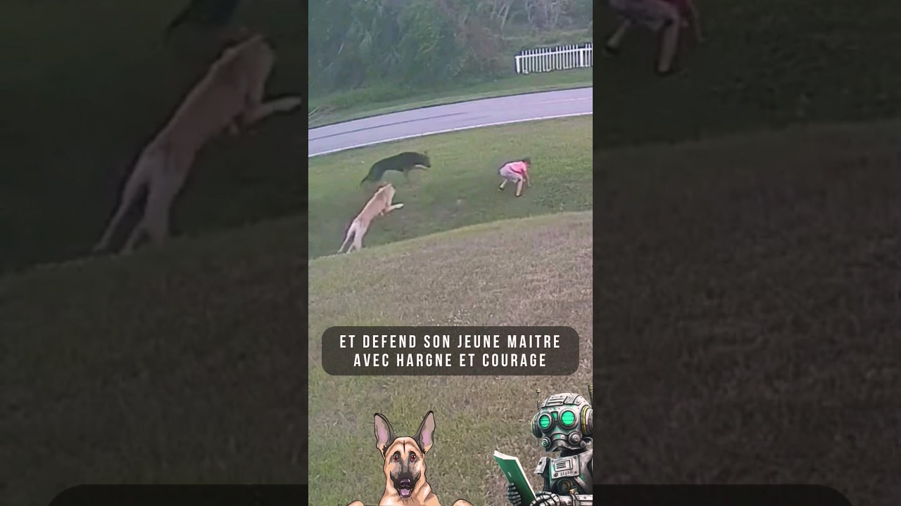 Chien héros sauve un enfant de 6 ans 🐶