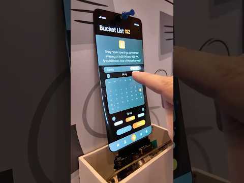 Samsung shows off every stretchable, rollable, pin-able screen they have at CES 2025.